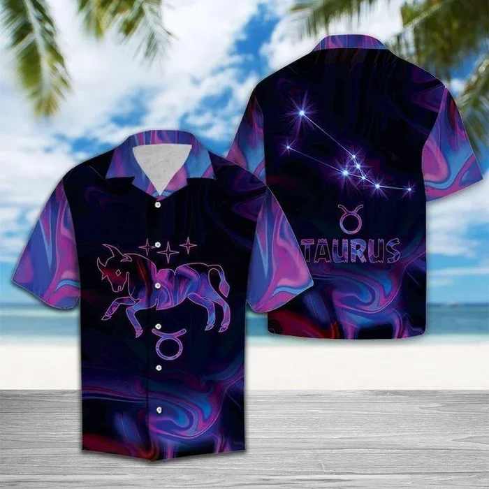 Amazing Taurus Horoscope Hawaiian Shirt Zodiac Birthday Gifts . – Fanshubus.com
