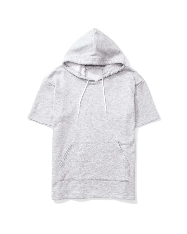 American Apparel Men’s Short Sleeve Hooded Sweatshirt