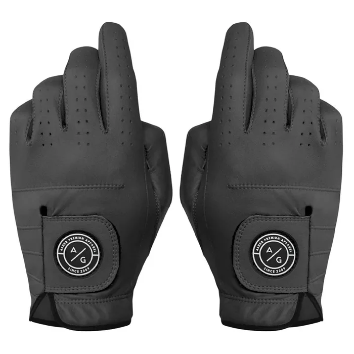 Asher Golf Evergreen Golf Glove Charcoal – 23 Women