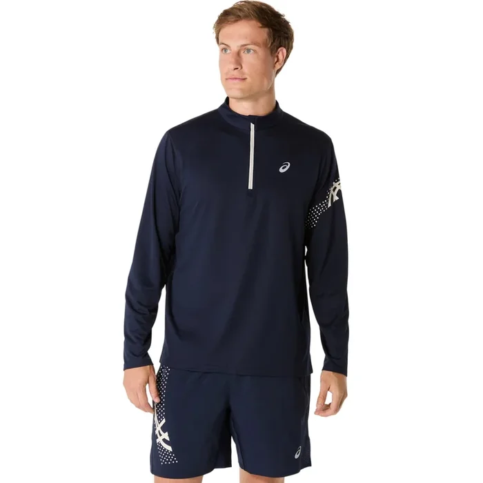 Asics Men’s Icon Long Sleeve 1/2 Zip