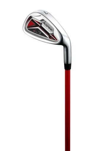 Aspire JLite Child’s 7 Iron for Ages 3-5 (kids 32-44″ tall) Red