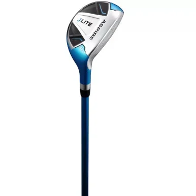Aspire JLite Kid’s Golf Hybrid for Ages 6-8 (kids 44-52″ tall) Blue