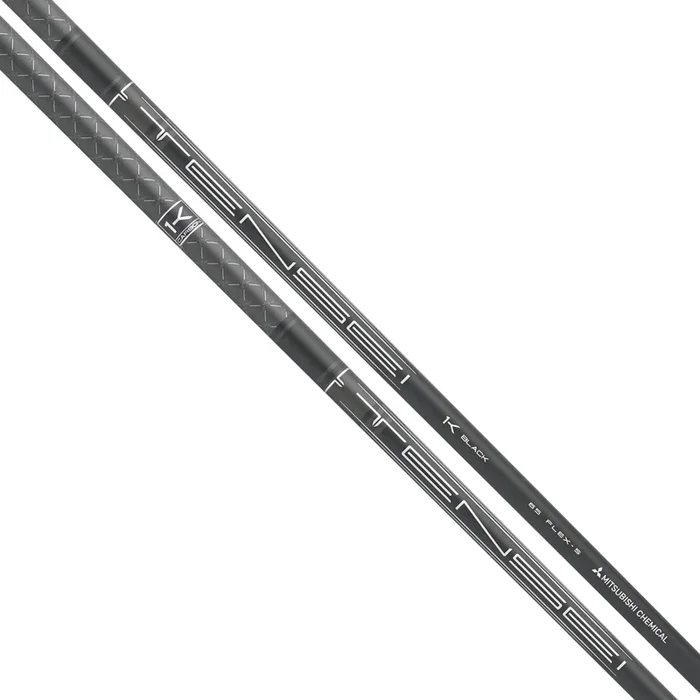 (ASSEMBLED) Mitsubishi Tensei Black 1K Driver Shaft with Adapter Tip + Grip