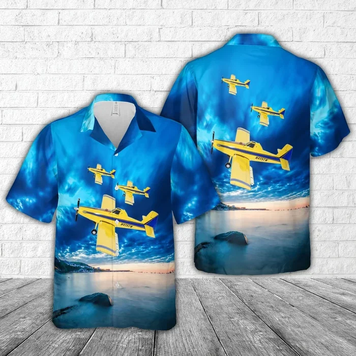 AT-602 Air Tractor Hawaiian Shirt – Fanshubus.com