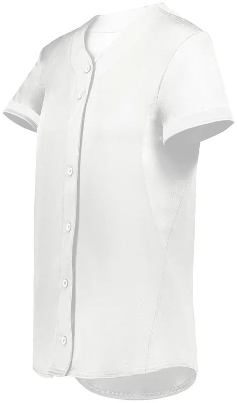 Augusta Ladies Cutter+ Full Button Softball Jersey