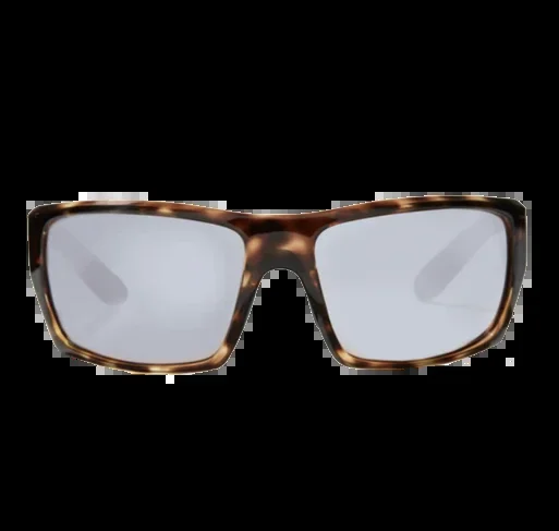 Bajio Sunglasses Nato Dark Tort Gloss Frame Silver Glass Lenses