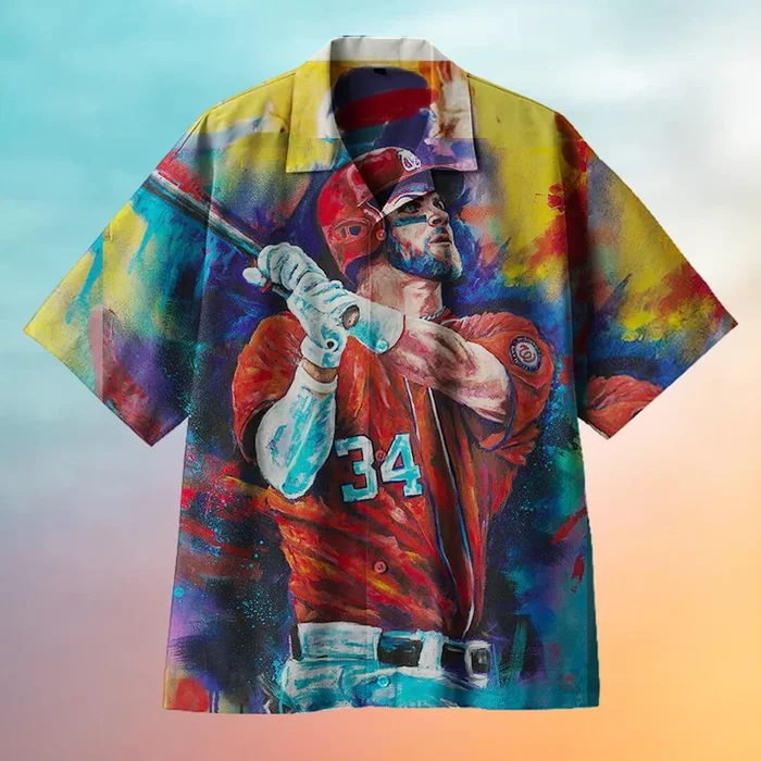 Baseball Hawaiian Shirt (1)- For men and women – Fanshubus – Fanshubus.com