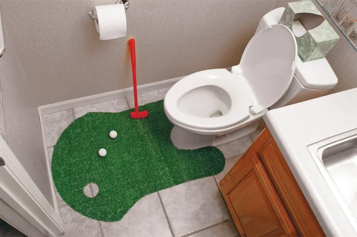 Bathroom Golf Game