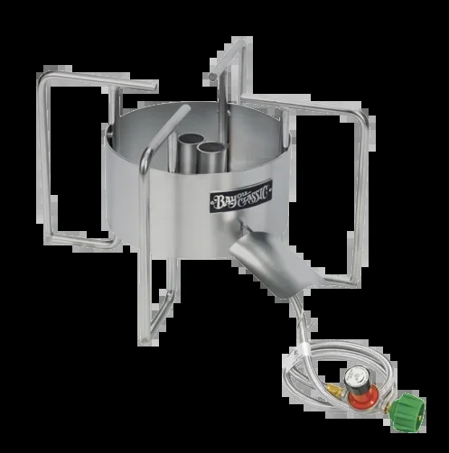 Bayou Classic 22″ Stainless Dual Jet Bayou Cooker