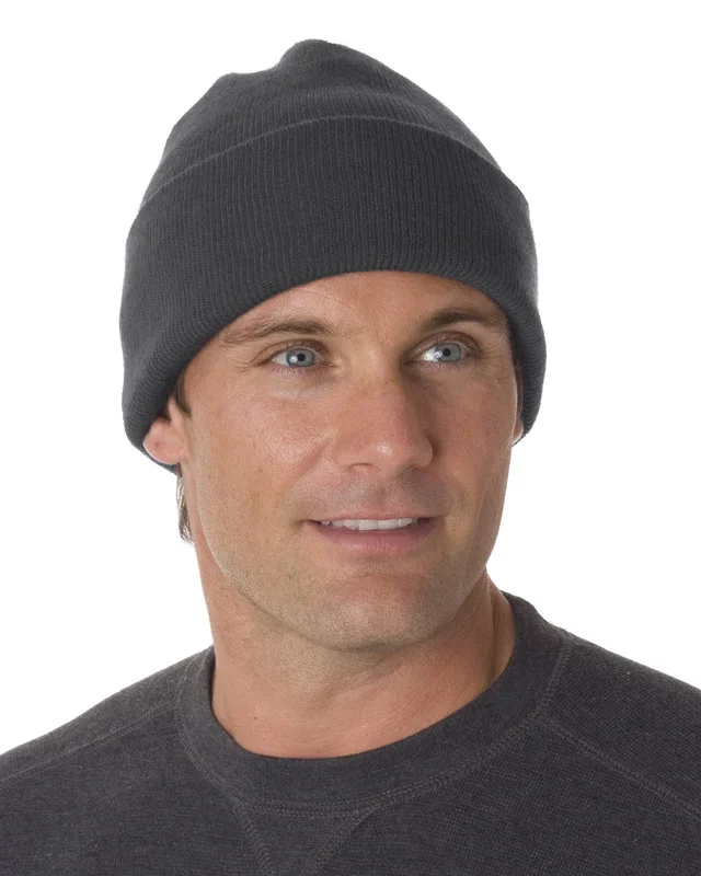 Bayside 100% Acrylic Knit Cuff Beanie