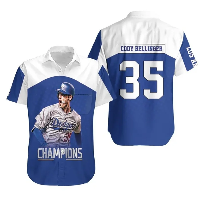 Beach Shirt Cody Bellinger Dodgers Hawaiian Shirt – Fanshubus.com