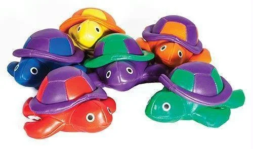 Bean Bag Turtles | Set of 6 Bright Colors