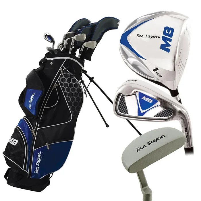 Ben Sayers M8 13-Piece Stand Bag Package Set – Blue – Graphite