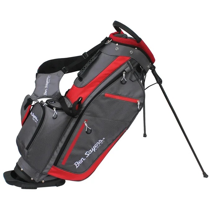 Ben Sayers XF Lite Stand Bag – Grey/Red