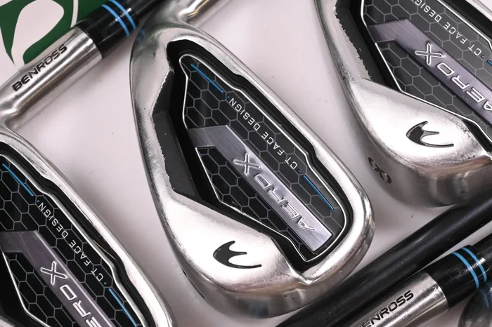 Benross Aero X Irons / 6-PW+GW+SW / Senior Flex Fujikura Vista Pro 50i Shafts