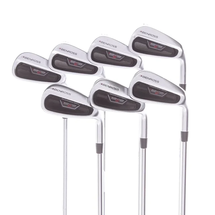 Benross Evolution R Steel Men’s Right Hand Irons 4-PW Stiff – KBS Tour 90