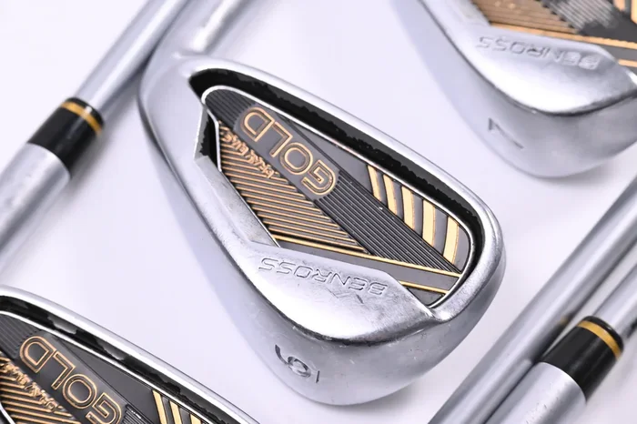 Benross Gold 2019 Irons / 5-PW+SW / Senior Flex Fujikura Vista Pro 50 Shafts