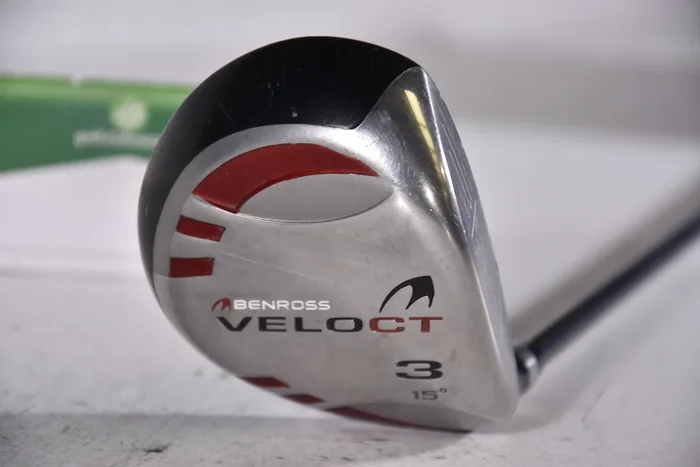 Benross Velo CT #3 Wood / 15 Degree / Stiff Flex Grafalloy ProCustom Shaft