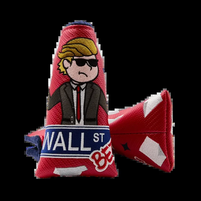 Betti Boy of Wall Street Blade Putter Headcover
