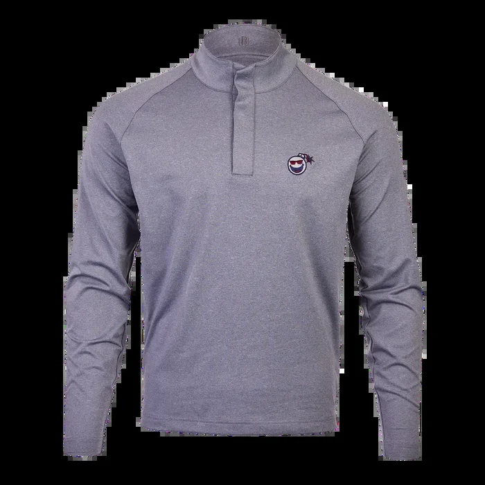 Bettinard Holderness & Bourne Sunglasses Bomb Payne Heathered Charcoal Pullover