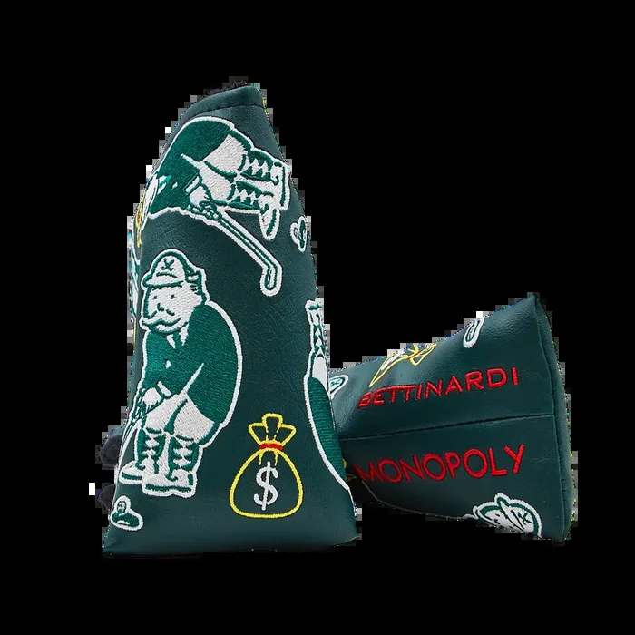Bettinardi x MONOPOLY Castelton Green Sinking Putts Blade Putter Headcover