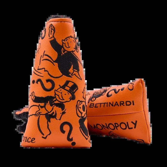 Bettinardi x Monopoly Chance Card Blade Putter Headcover