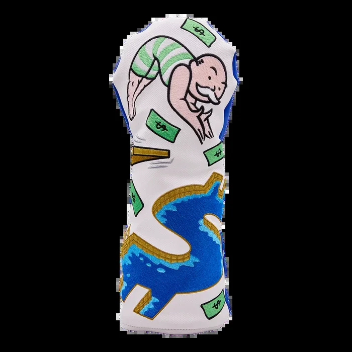 Bettinardi x Monopoly Mr. Monopoly Pool Day Driver Cover