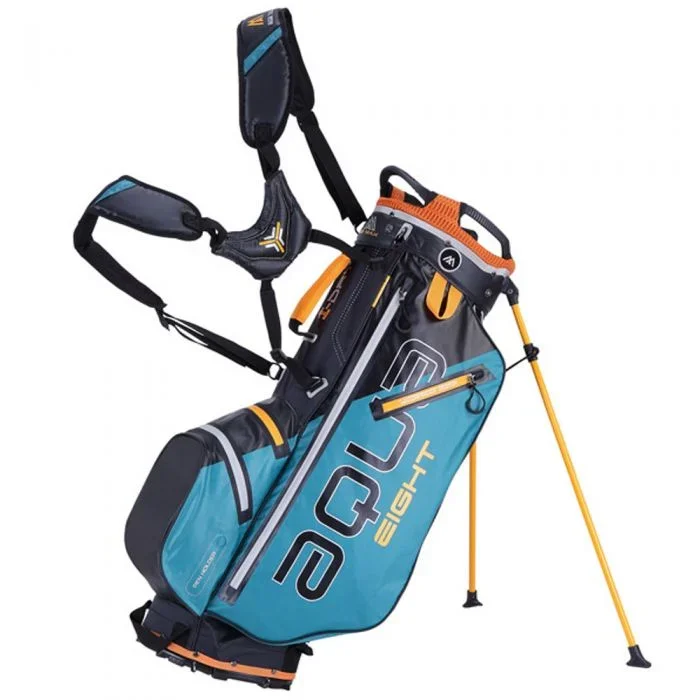 Big Max Aqua 8 Waterproof Stand Bag – Petrol/Blue/Orange