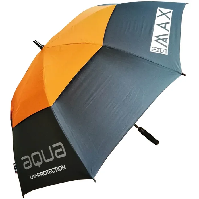 Big Max Aqua UV Umbrella – Charcoal/Orange