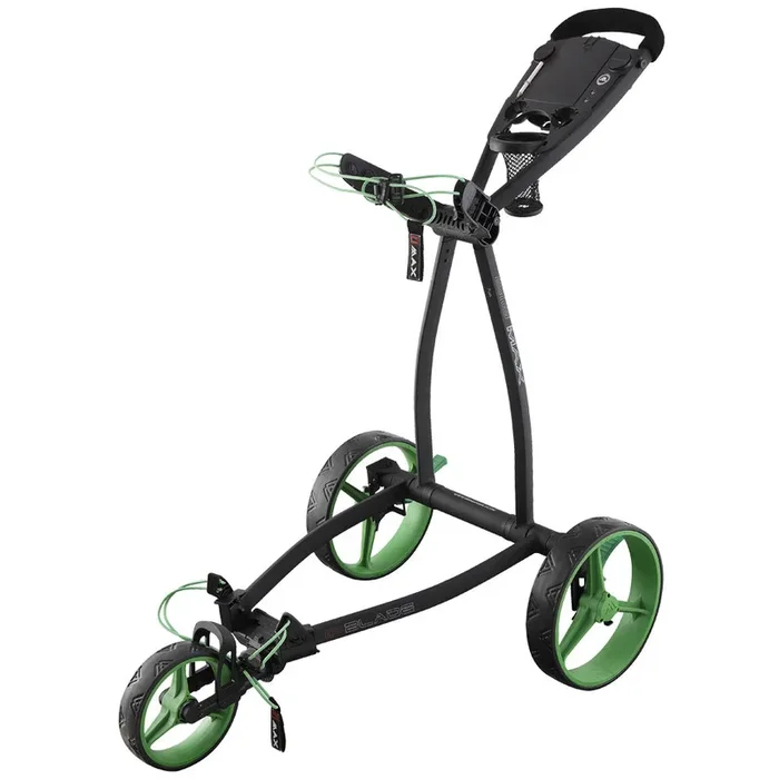 Big Max Blade IP 3-Wheel Push Trolley – Phantom/Lime