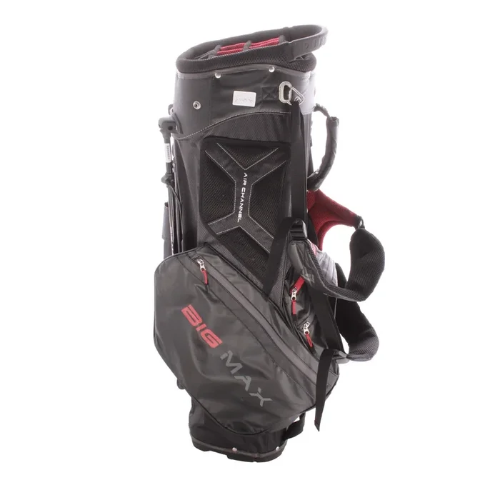 Big Max Dri Lite 14.0 Series Hybrid Second Hand Stand Bag – Black/Red