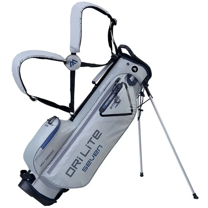 Big Max Dri-Lite 7 Stand Bag – Silver/Navy