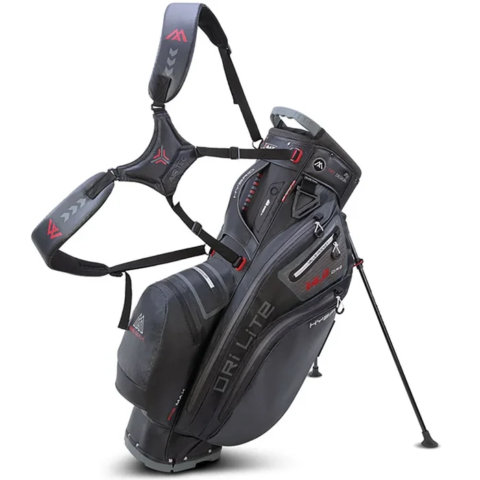 Big Max Dri Lite Hybrid 2 Stand Bag – Black