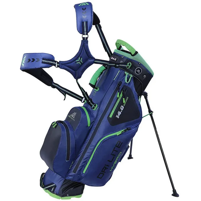 Big Max Dri-Lite Hybrid Stand Bag – Navy/Black/Green