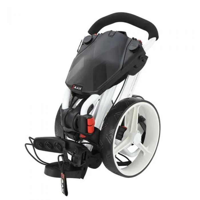 Big Max IQ+ 3-Wheel Push Trolley – White/Pink