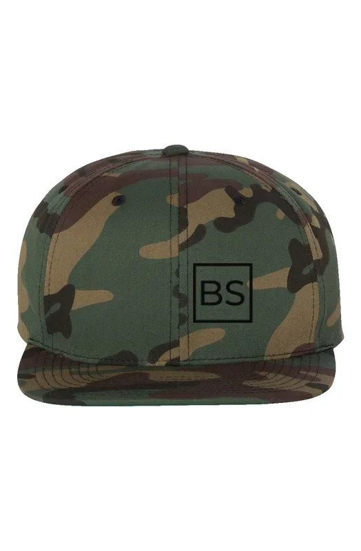 Black Square Classic Camo Hat