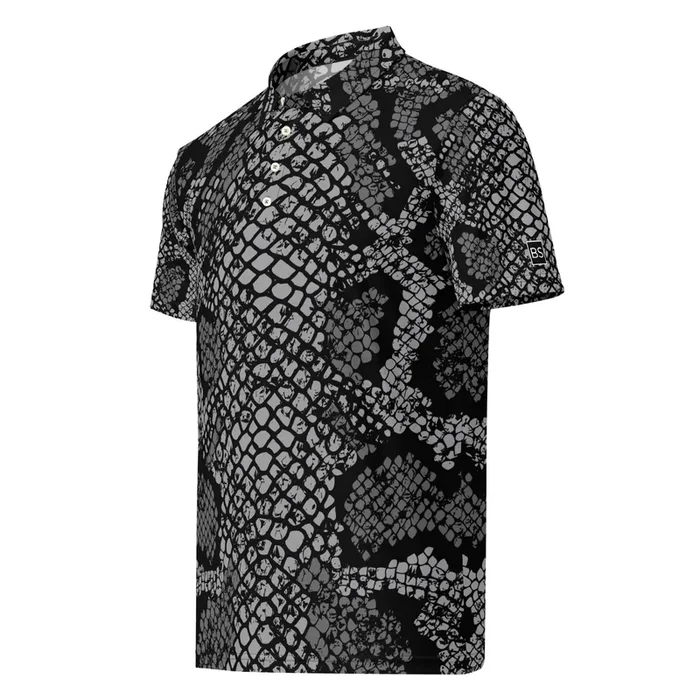 Black Square Golf Slither Men’s slim fit polo