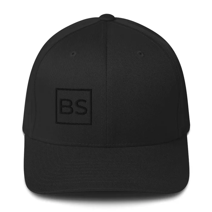 Black Square Match Flexfit Hat