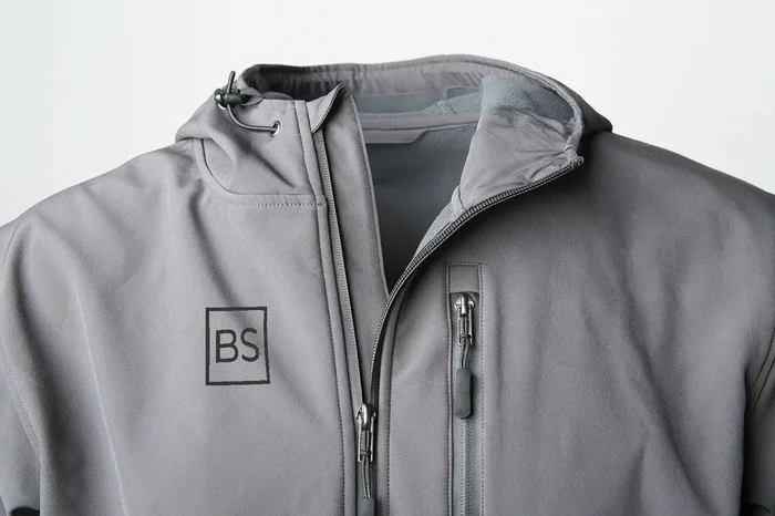 Black Square Poly-Tech Soft Shell Jacket