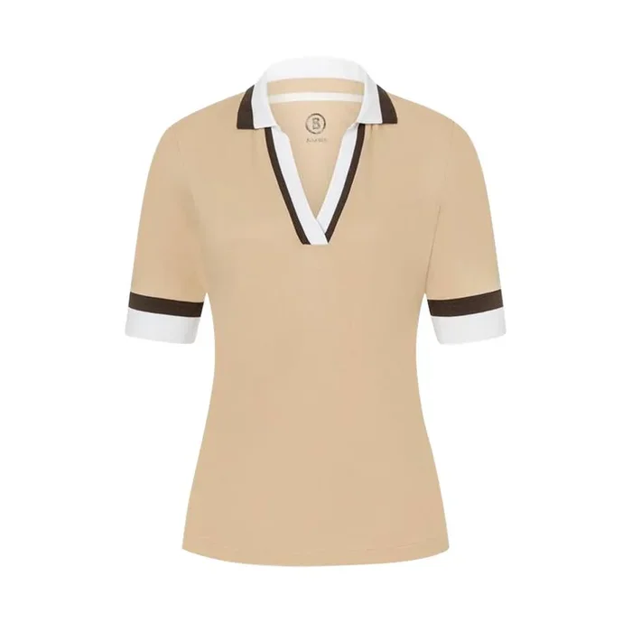 Bogner Elonie Golf Polo Desert Sand – SS23 Women