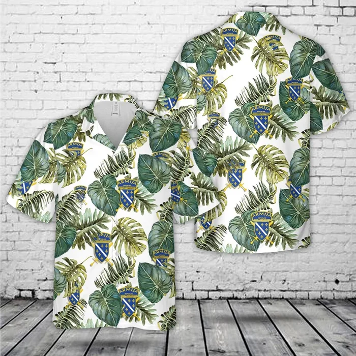 Bosnia Herzegovina Republic Bosnian Army Hawaiian Shirt – Fanshubus.com
