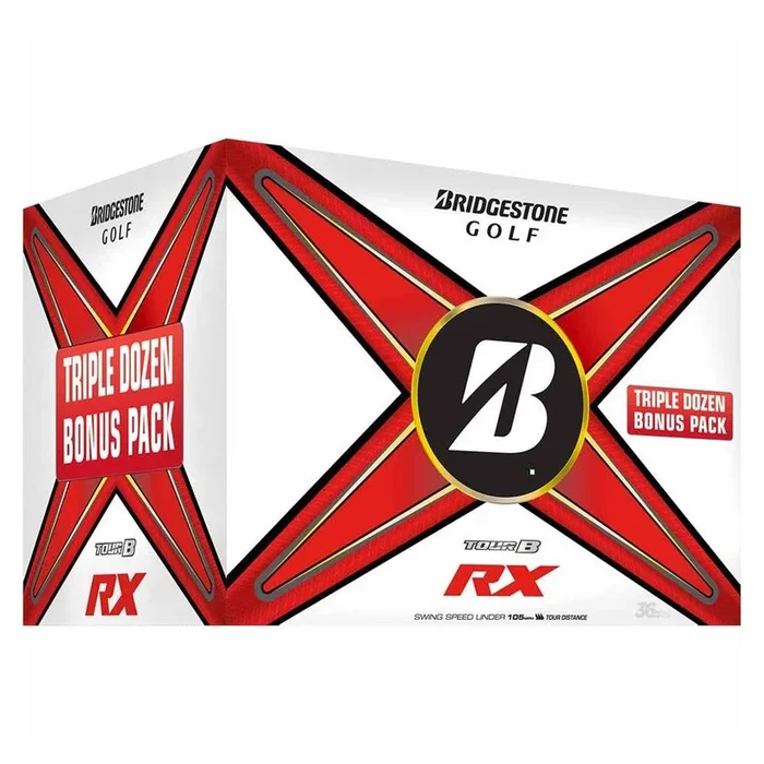 Bridgestone Tour B RX 3 Dozen Golf Balls