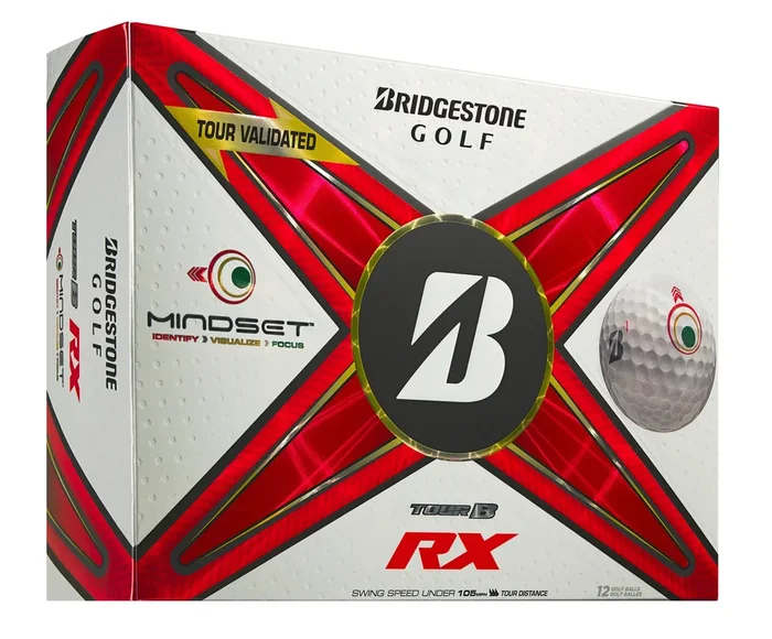 Bridgestone Tour B RX MindSet ’24 Golf Balls – Dozen