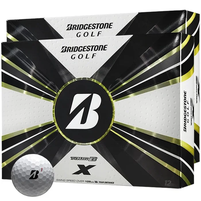 Bridgestone Tour B X Golf Balls – White – Double Dozen