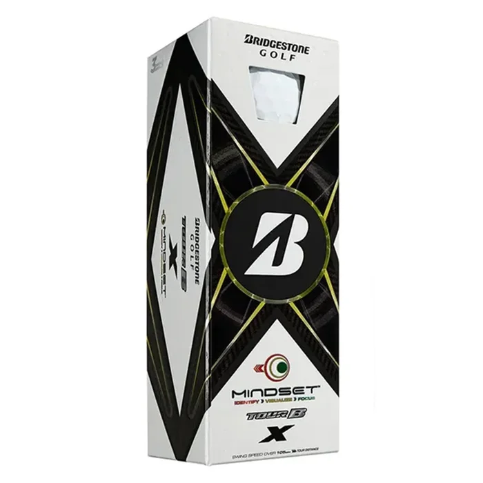 Bridgestone Tour B X Mindset ’24 Golf Balls – Sleeve