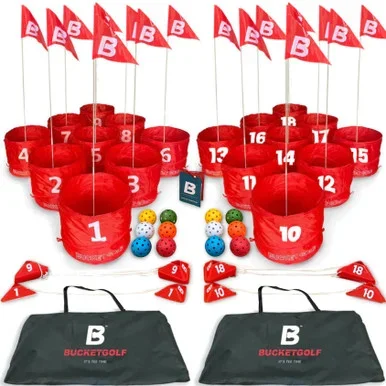 BucketGolf 18 Hole Tour Golf Course Game
