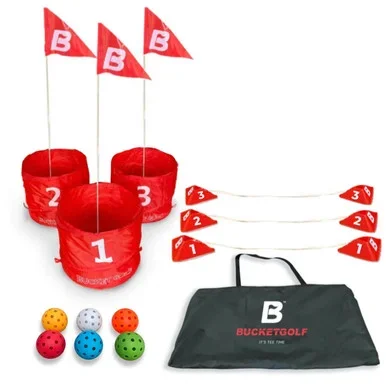 BucketGolf 3 Hole Golf Course Game