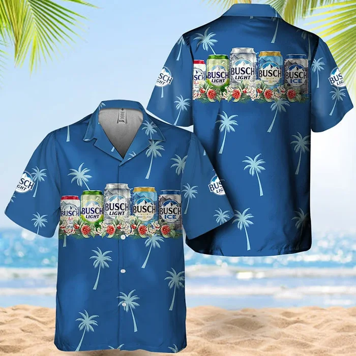 Busch Light Tropical Liquor Paradise Hawaiian Shirt – Fanshubus.com
