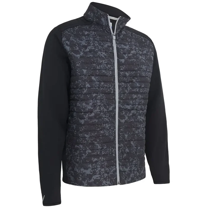 Callaway Abstract Camo Mixed Media Jacket – Caviar