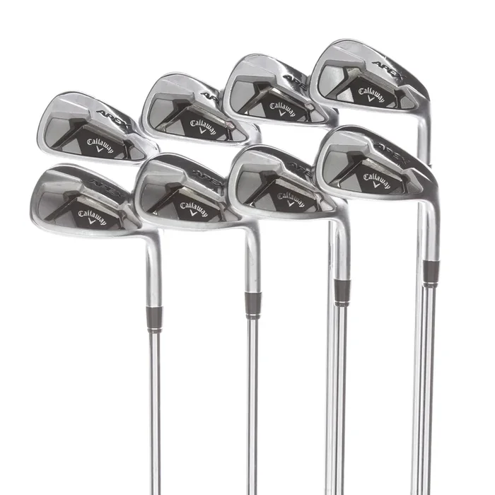 Callaway Apex 21 Steel Mens Right Hand Irons 4-GW Stiff – True Temper Elevate ETS 95 Stiff